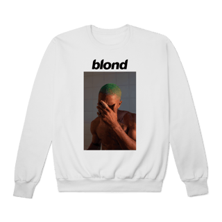 Nome do produto[Moletom Premium] FRANK OCEAN / BLONDE