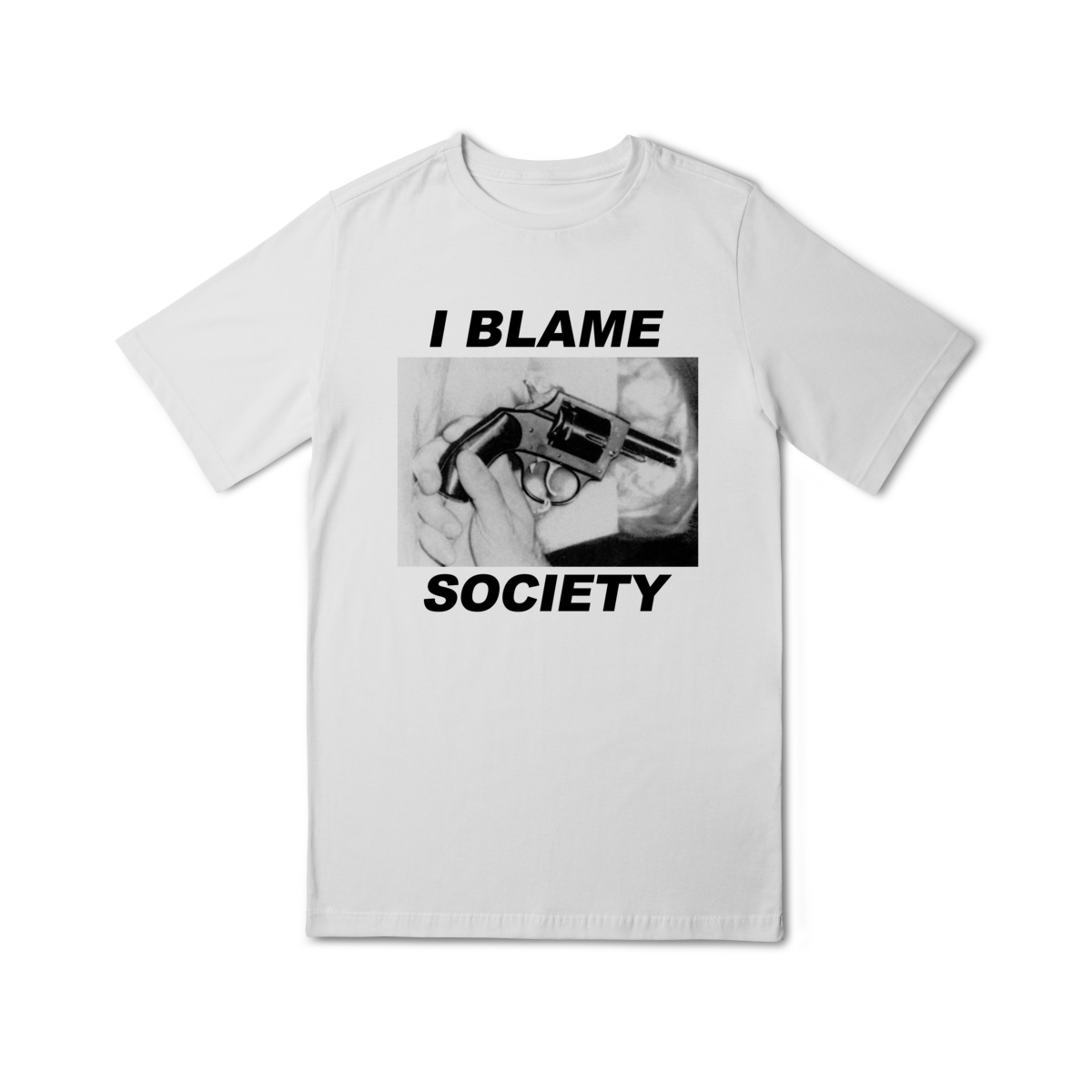 Nome do produto: [Baby Tee] I BLAME SOCIETY