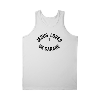 Nome do produto[Regata] JESUS LOVES UK GARAGE