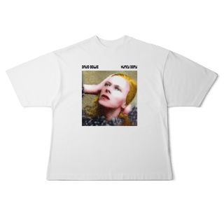 Nome do produto[Oversized] DAVID BOWIE / HUNKY DORY