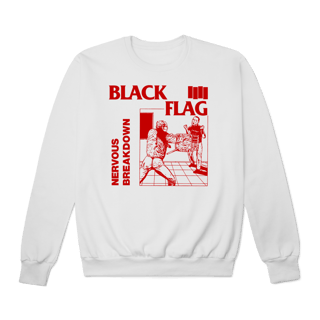 Nome do produto[Moletom Premium] BLACK FLAG / SLIP IT IN