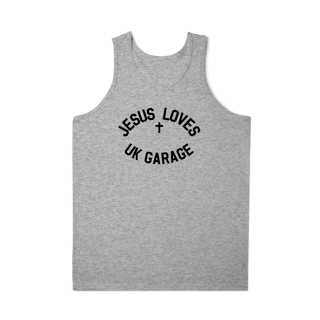 Nome do produto[Regata] JESUS LOVES UK GARAGE