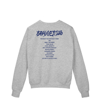 Nome do produto[Moletom Premium] BOYGENIUS / THE RECORD