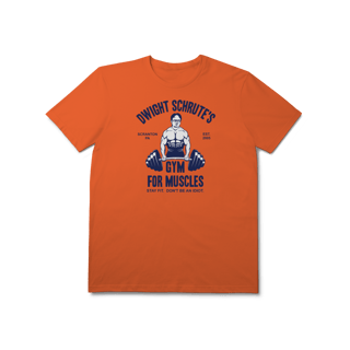 Nome do produto[Premium] DWIGHT SCHRUTE'S GYM FOR MUSCLES