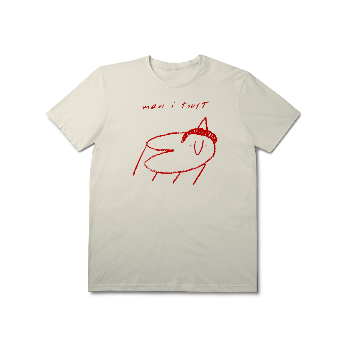 MEN I TRUST ホワイト Tシャツ S ツアー　men i trust T-Shirt Prime [Premium] MEN I TRUST / ONCLE JAZZ em Moon Pix