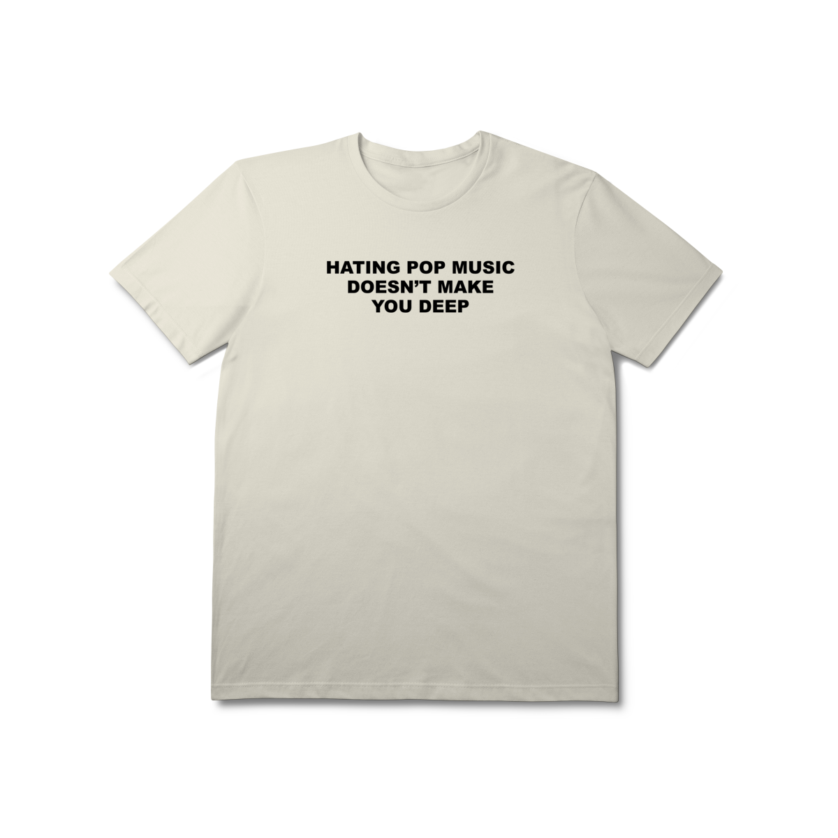 Nome do produto: [Premium] HATING POP MUSIC DOESN\'T MAKE YOU DEEP