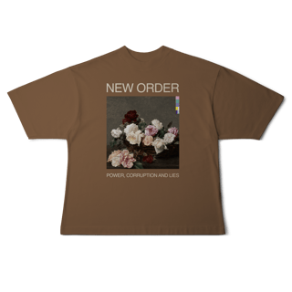 Nome do produto[Oversized] NEW ORDER / POWER, CORRUPTION AND LIES