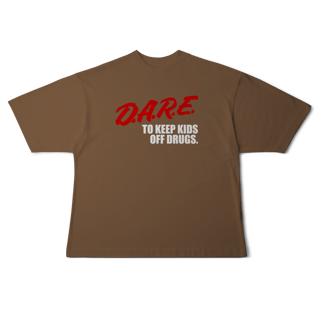 Nome do produto[Oversized] D.A.R.E. TO KEEP KIDS OFF DRUGS