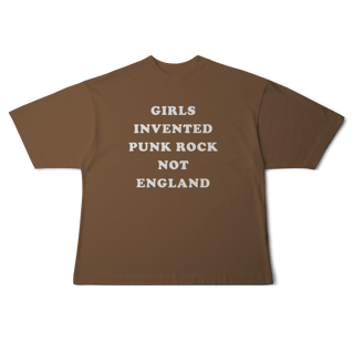 Nome do produto[Oversized] GIRLS INVENTED PUNK ROCK
