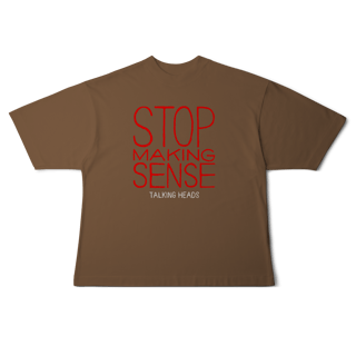Nome do produto[Oversized] STOP MAKING SENSE