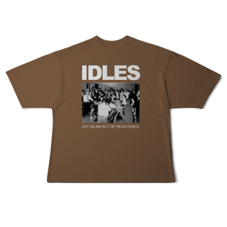 Nome do produto[Oversized] IDLES / JOY AS AN ACT OF RESISTANCE