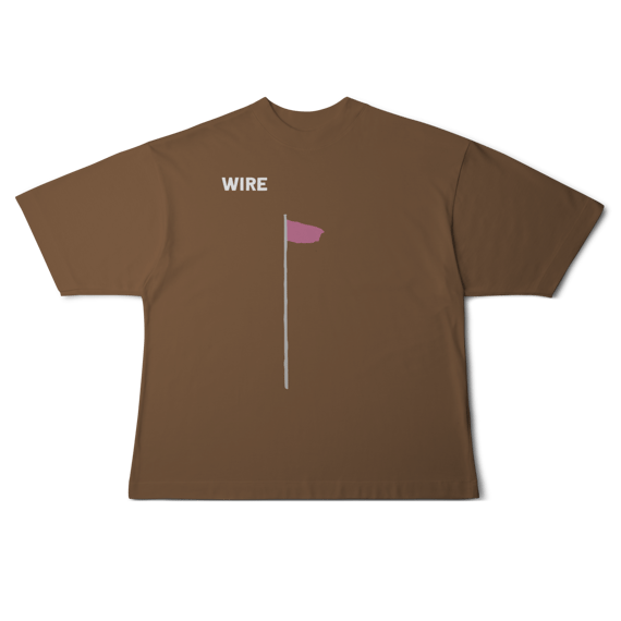 [Oversized] WIRE / PINK FLAG
