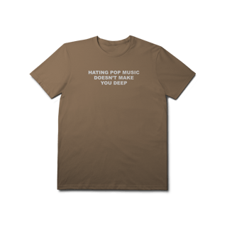 Nome do produto[Premium] HATING POP MUSIC DOESN'T MAKE YOU DEEP
