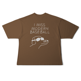 Nome do produto[Oversized] I MISS MODERN BASEBALL