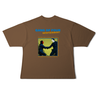 Nome do produto[Oversized] GANG OF FOUR / ENTERTAINMENT!