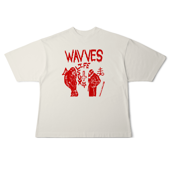 [Oversized] WAVVES / LIFE SUX