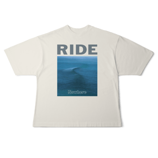 Nome do produto[Oversized] RIDE / NOWHERE