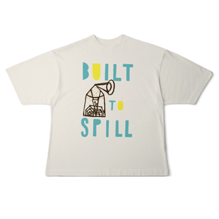 Nome do produto[Oversized] BUILT TO SPILL