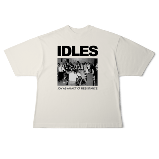 Nome do produto[Oversized] IDLES / JOY AS AN ACT OF RESISTANCE