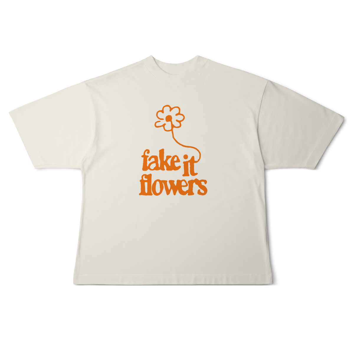 Nome do produto: [Oversized] BEABADOOBEE / FAKE IT FLOWERS