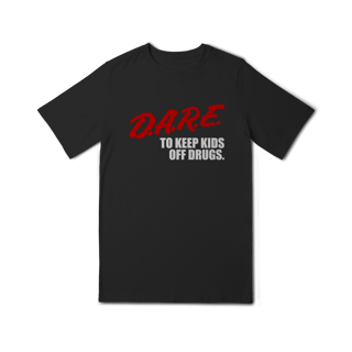 Nome do produto[Baby Tee] D.A.R.E. TO KEEP KIDS OFF DRUGS