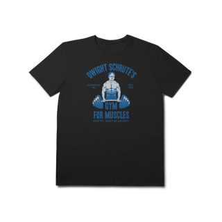 Nome do produto[Premium] DWIGHT SCHRUTE'S GYM FOR MUSCLES
