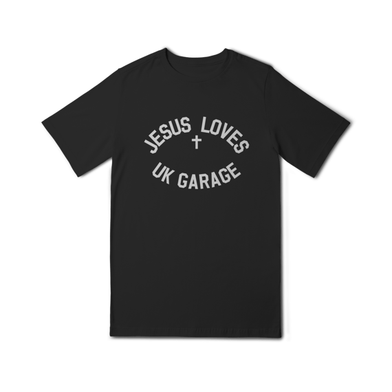 [Baby Tee] JESUS LOVES UK GARAGE