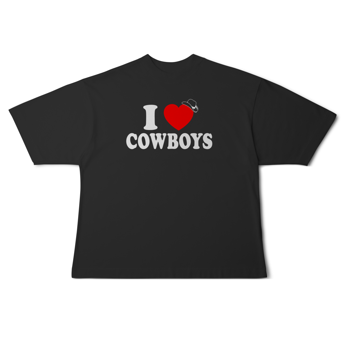 Nome do produto: [Oversized] I LOVE COWBOYS