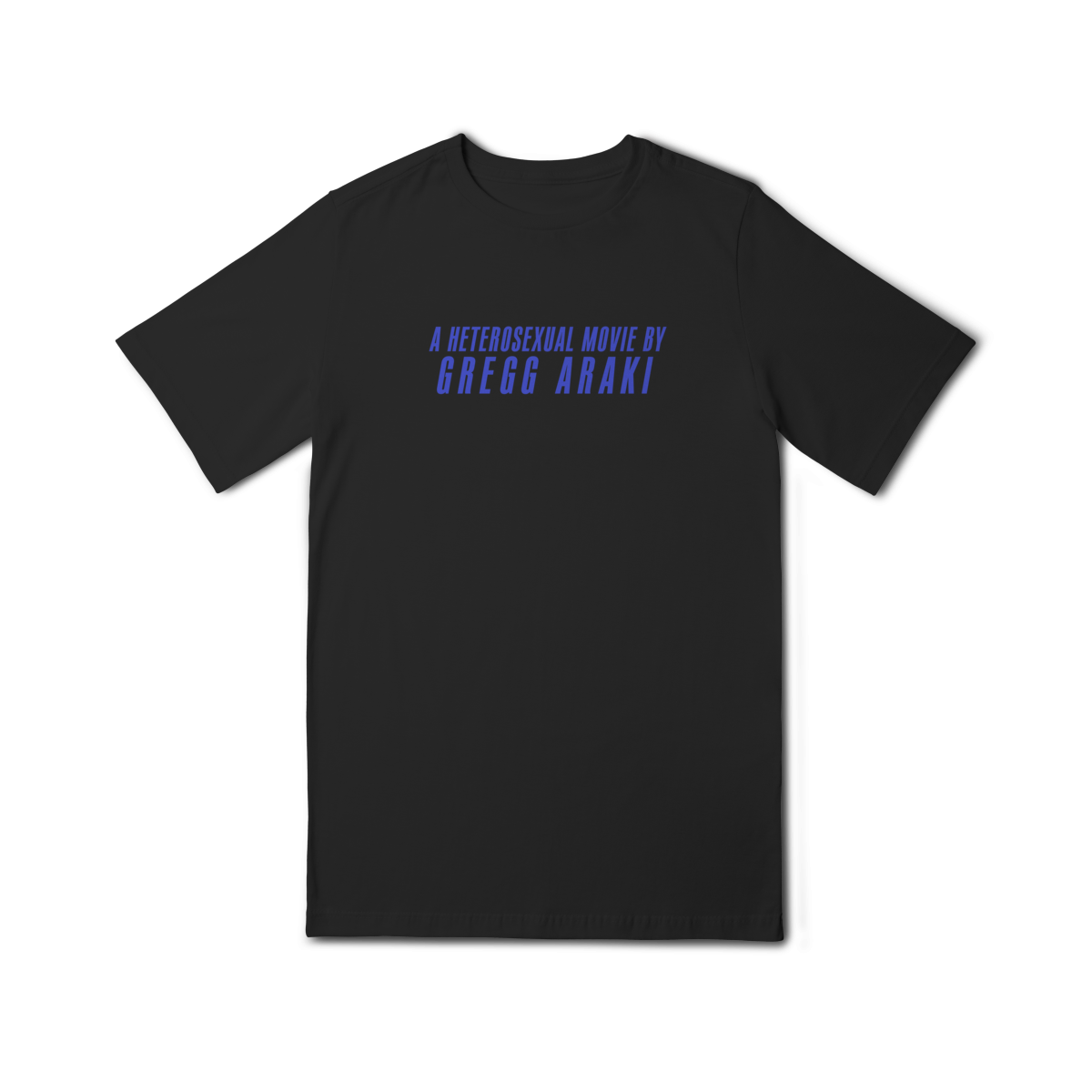 Nome do produto: [Baby Tee] A HETEROSEXUAL MOVIE BY GREGG ARAKI