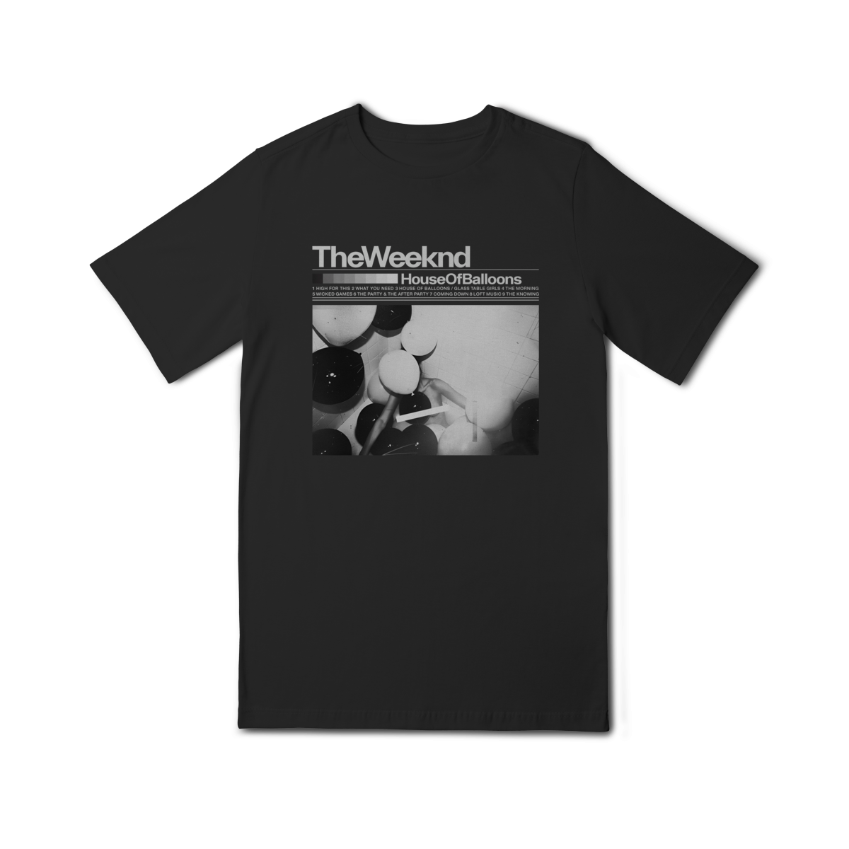 Nome do produto: [Baby Tee] THE WEEKND / HOUSE OF BALLOONS