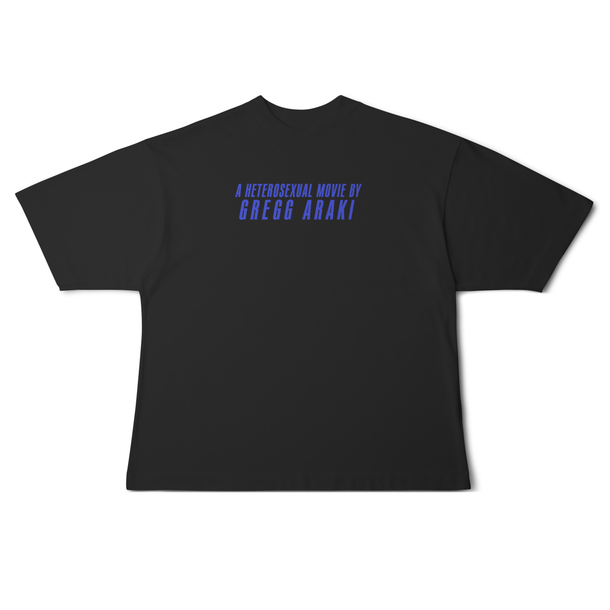 Nome do produto: [Oversized] A HETEROSEXUAL MOVIE BY GREGG ARAKI