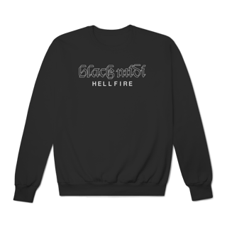 Nome do produto[Moletom Premium] BLACK MIDI / HELLFIRE