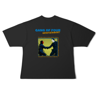 Nome do produto[Oversized] GANG OF FOUR / ENTERTAINMENT!