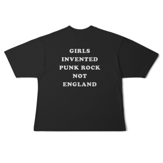 Nome do produto[Oversized] GIRLS INVENTED PUNK ROCK