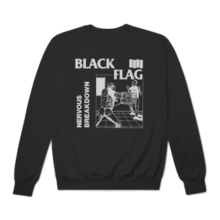 Nome do produto[Moletom Premium] BLACK FLAG / SLIP IT IN
