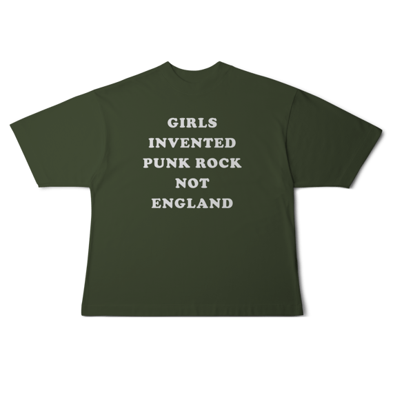[Oversized] GIRLS INVENTED PUNK ROCK