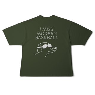 Nome do produto[Oversized] I MISS MODERN BASEBALL