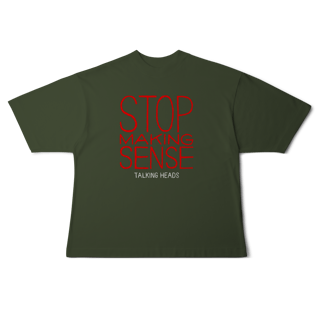 Nome do produto[Oversized] STOP MAKING SENSE
