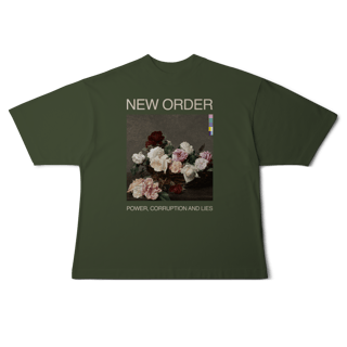 Nome do produto[Oversized] NEW ORDER / POWER, CORRUPTION AND LIES