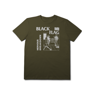 Nome do produto[Premium] BLACK FLAG / NERVOUS BREAKDOWN