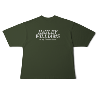 Nome do produto[Oversized] HAYLEY WILLIAMS IS MY FAVORITE BAND