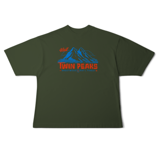 Nome do produto[Oversized] VISIT TWIN PEAKS