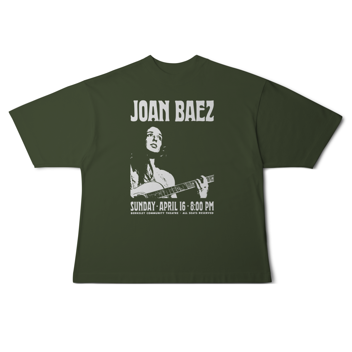 Nome do produto: [Oversized] JOAN BAEZ