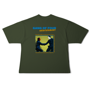 Nome do produto[Oversized] GANG OF FOUR / ENTERTAINMENT!