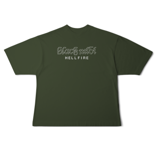 Nome do produto[Oversized] BLACK MIDI / HELLFIRE