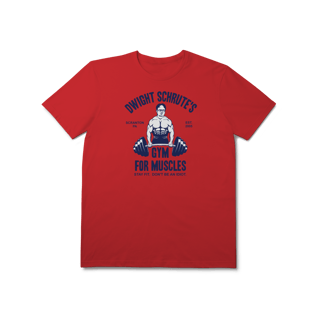 Nome do produto[Premium] DWIGHT SCHRUTE'S GYM FOR MUSCLES
