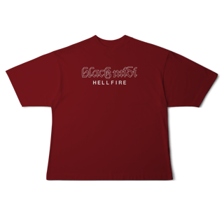 Nome do produto[Oversized] BLACK MIDI / HELLFIRE