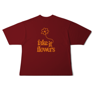 Nome do produto[Oversized] BEABADOOBEE / FAKE IT FLOWERS