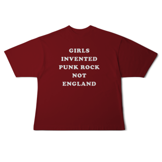 Nome do produto[Oversized] GIRLS INVENTED PUNK ROCK