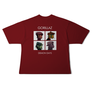 Nome do produto[Oversized] GORILLAZ / DEMON DAYS